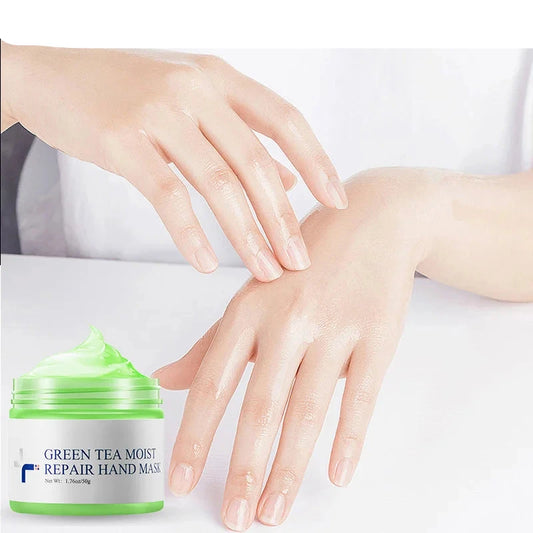 Alluremore Green Tea Hand Wax Anti-Aging Mask